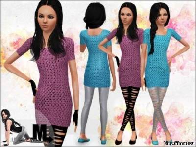 The Sims 3: Одежда для подростков девушек. - Страница 2 S04714953